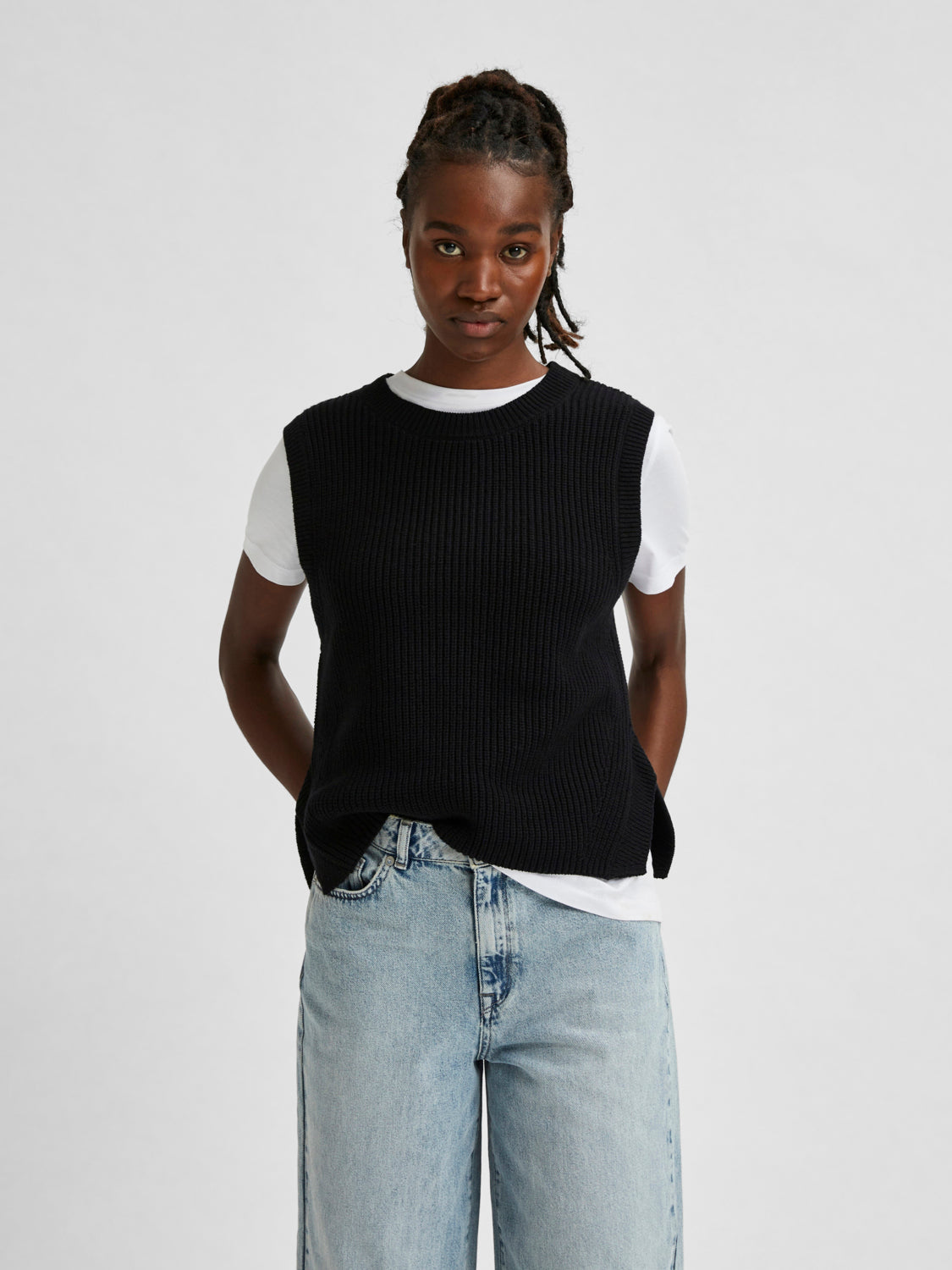 SLFTAY Pullover - black